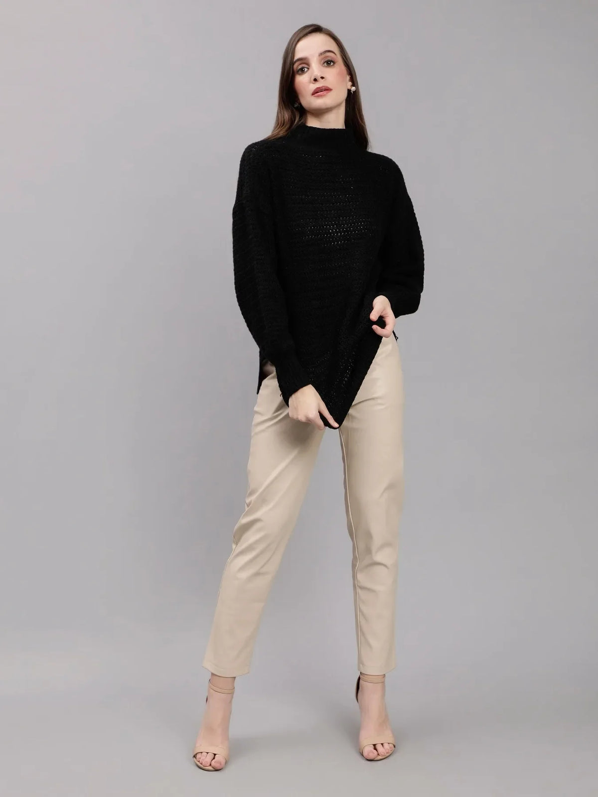 Warm Knitted Pullover