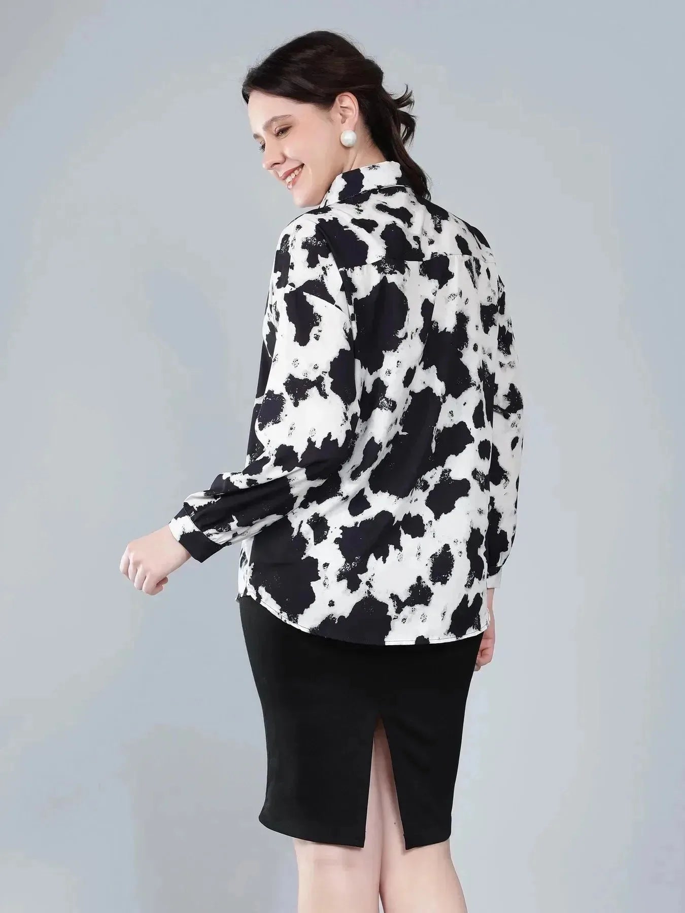 Smudge Print Shirt