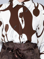 Vortex Print French Shirt