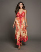 Boho Printed Maxi Dress
