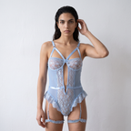 Lace Sculpt Bodysuit Set