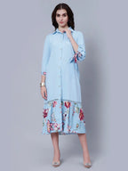 Casual Long Shirt Dress