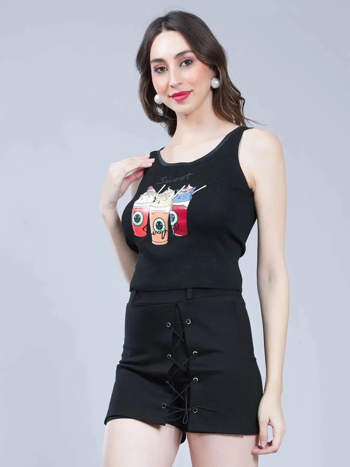 Sweet Summer Ribbed Tank Top