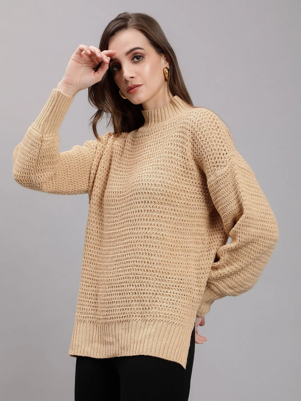 Warm Knitted Pullover