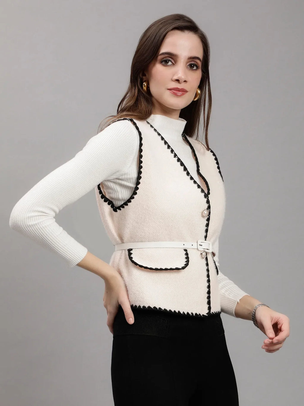 Crocheted Two Piece Set