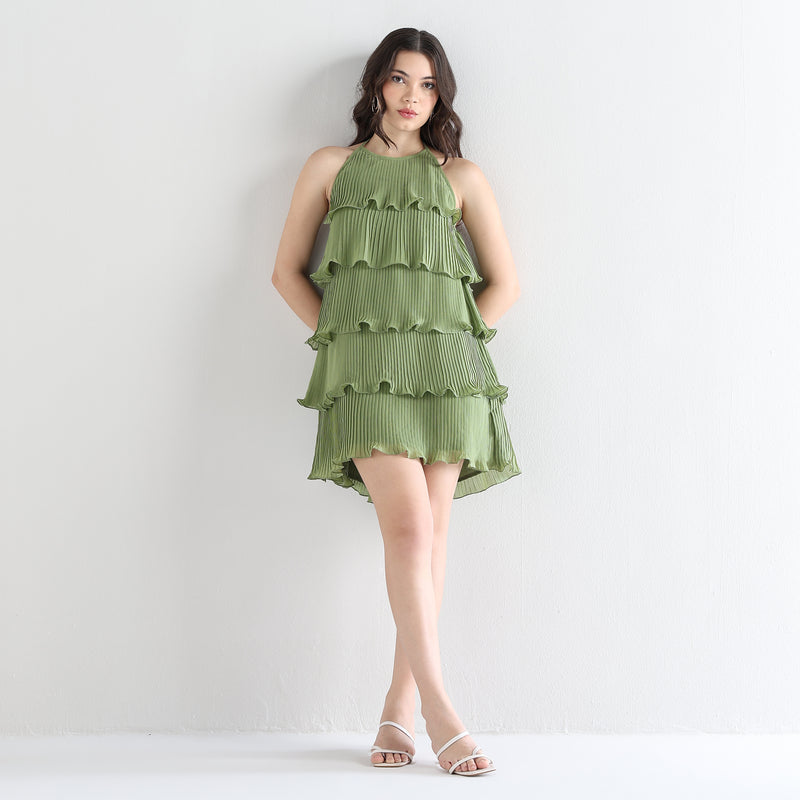 Circe Ruffled Dress