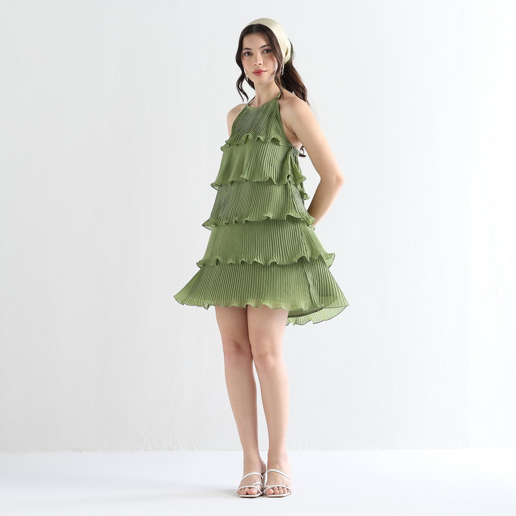 Circe Ruffled Dress
