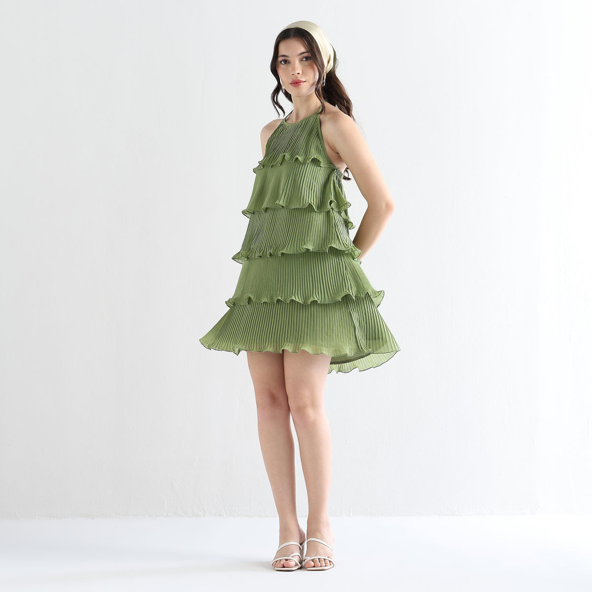 Circe Ruffled Dress