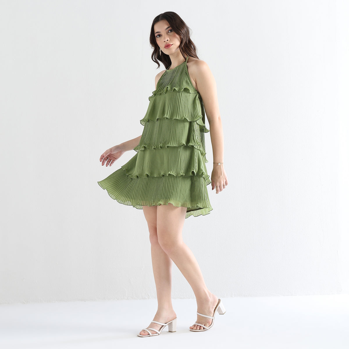 Circe Ruffled Dress