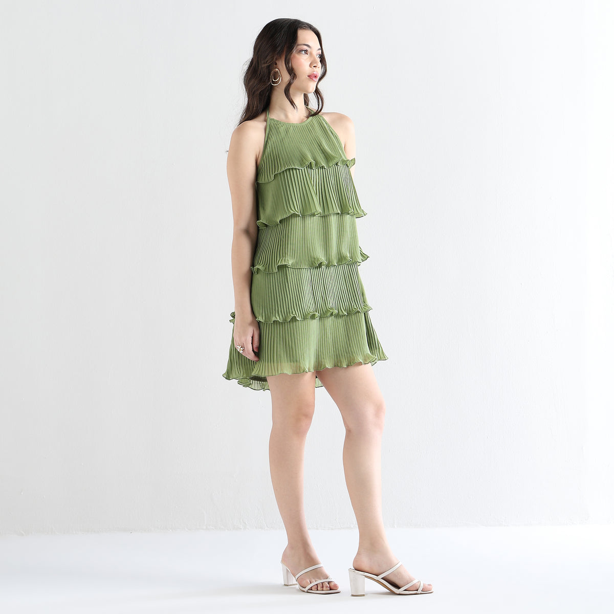 Circe Ruffled Dress