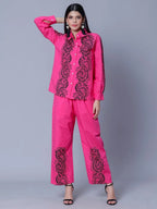Elegant Printed Two-Piece Set