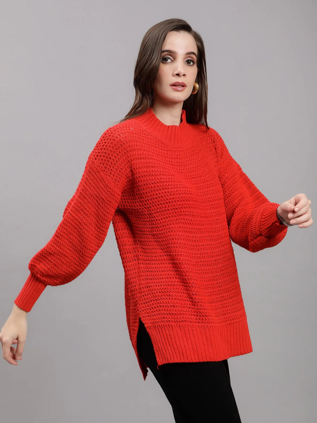 Warm Knitted Pullover