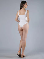Flower Accent Bodysuit