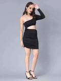 Sexy Hollow Out Short Dress