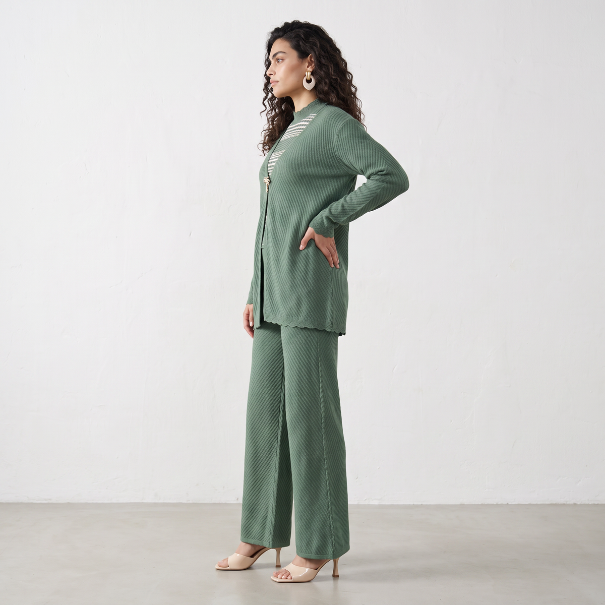 Chic Knit Three Piece Set