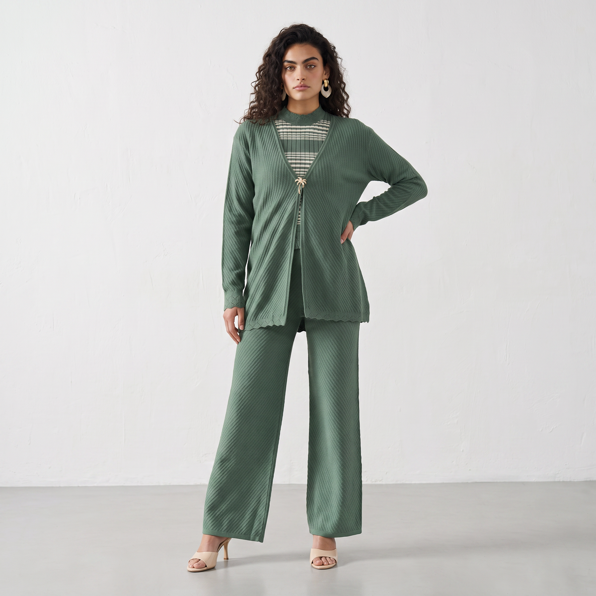 Chic Knit Three Piece Set