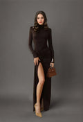 Statement Slit Cut Maxi Dress