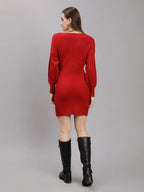 Knitted Sweater Dress