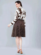 Vortex Print French Shirt