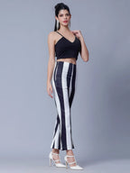 Strappy Rhinestone Detail Two Piece Set