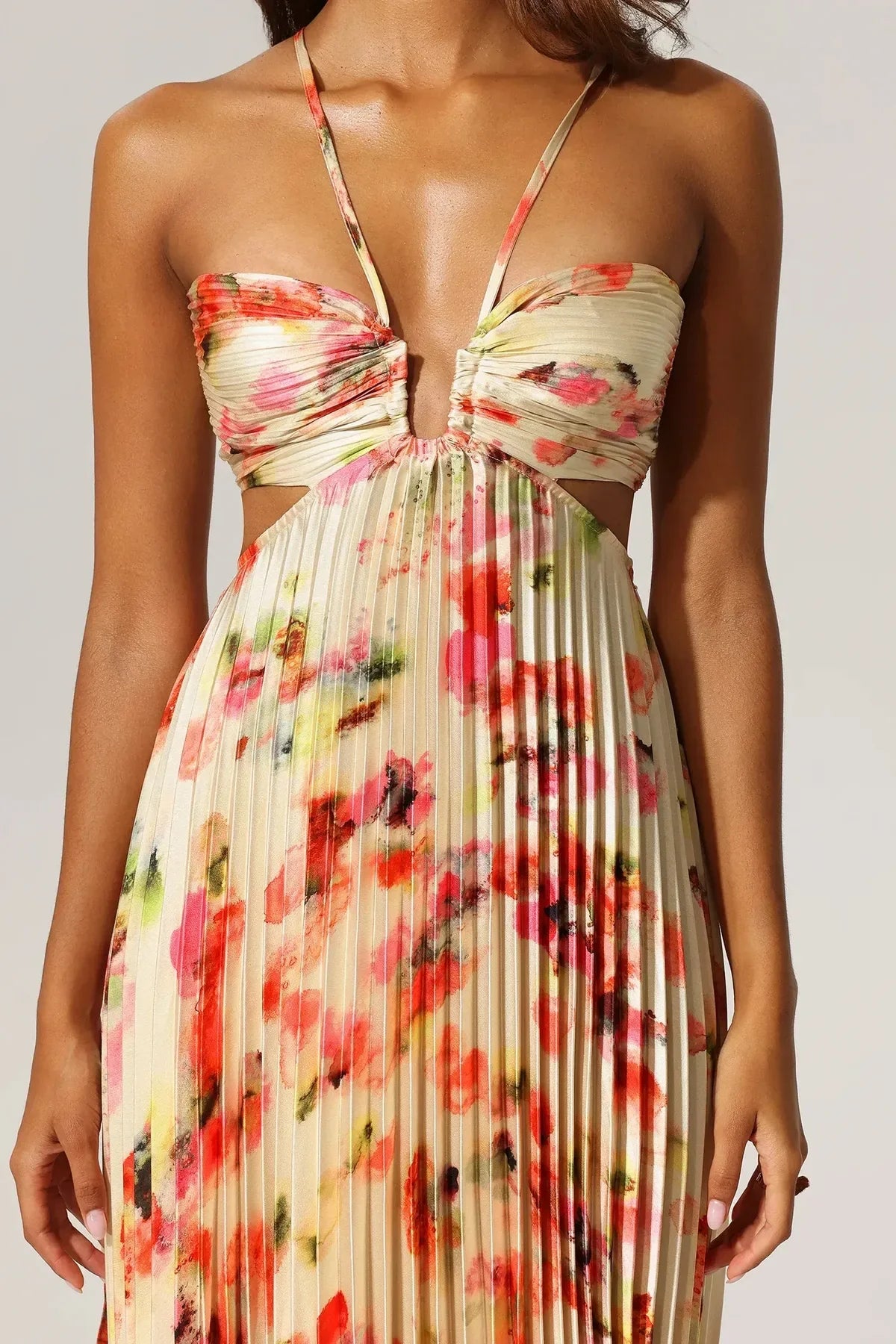 Hollow Out Maxi Dress