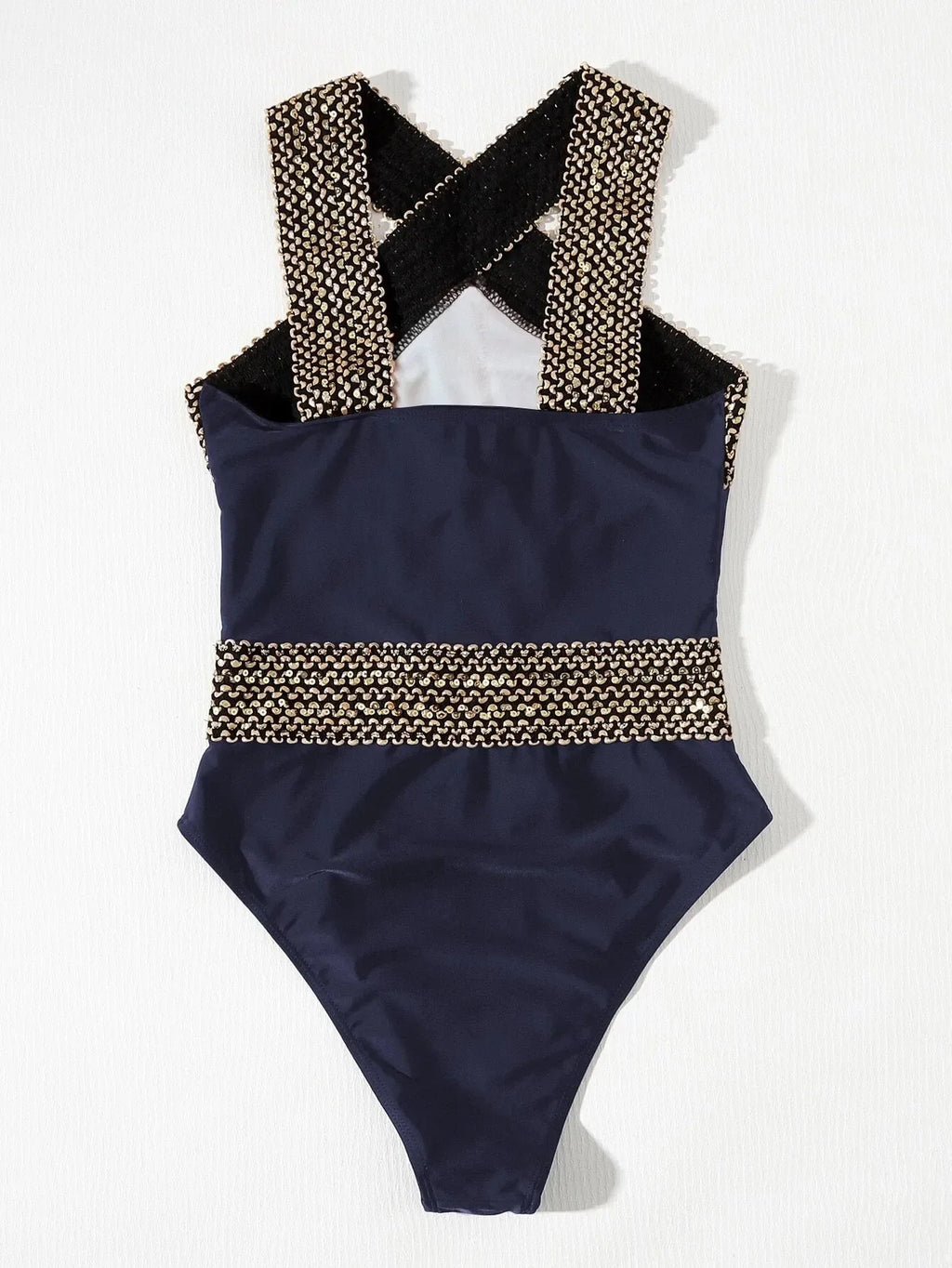 Criss Cross Detail Monokini