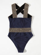 Criss Cross Detail Monokini
