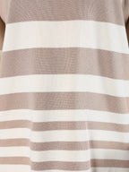 Striped Knitted Two Piece Set