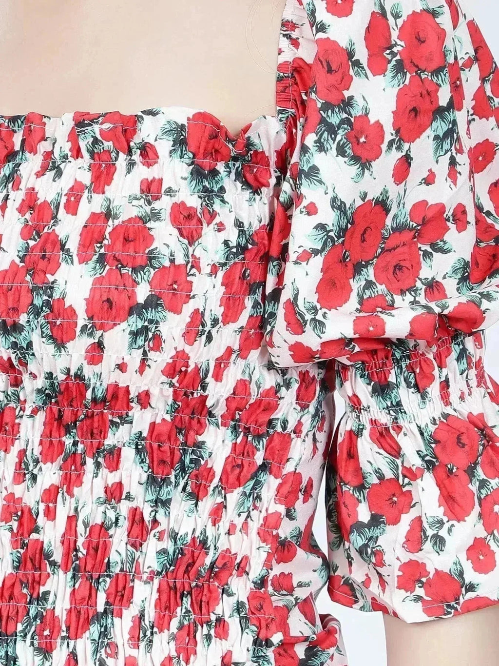Floral Fitted Dress
