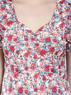 Floral A-Line Dress