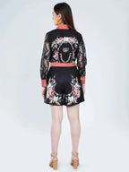 Vintage Floral Two-Piece Set