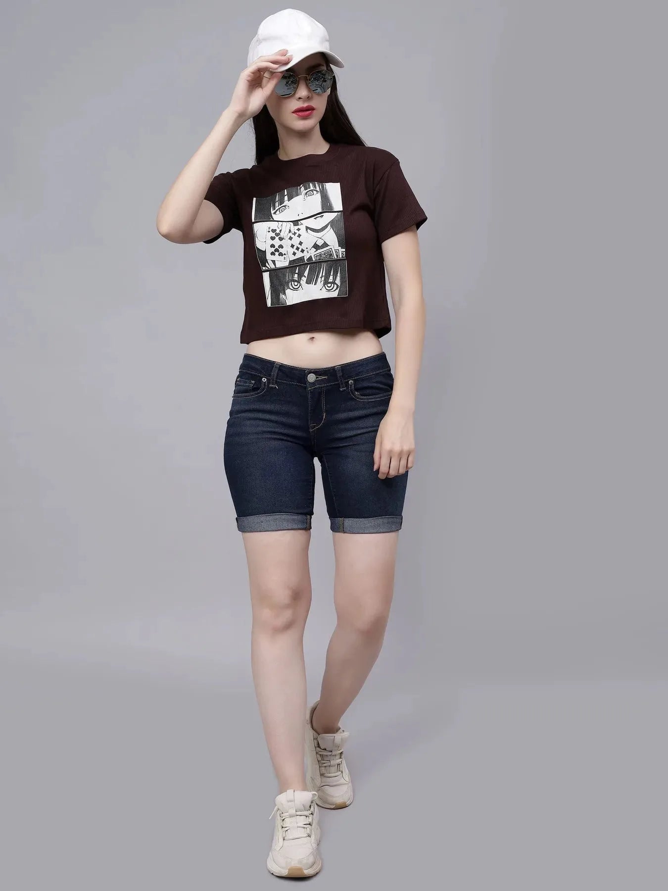 Naruto Anime Eye Printed T-Shirt