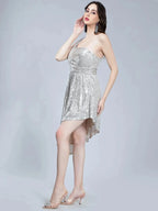 Sequined Cocktail Dress