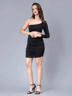Sexy Hollow Out Short Dress