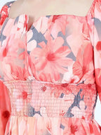 Floral Tier Maxi Dress