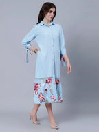 Casual Long Shirt Dress