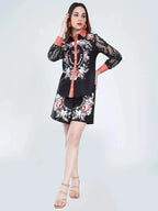 Vintage Floral Two-Piece Set