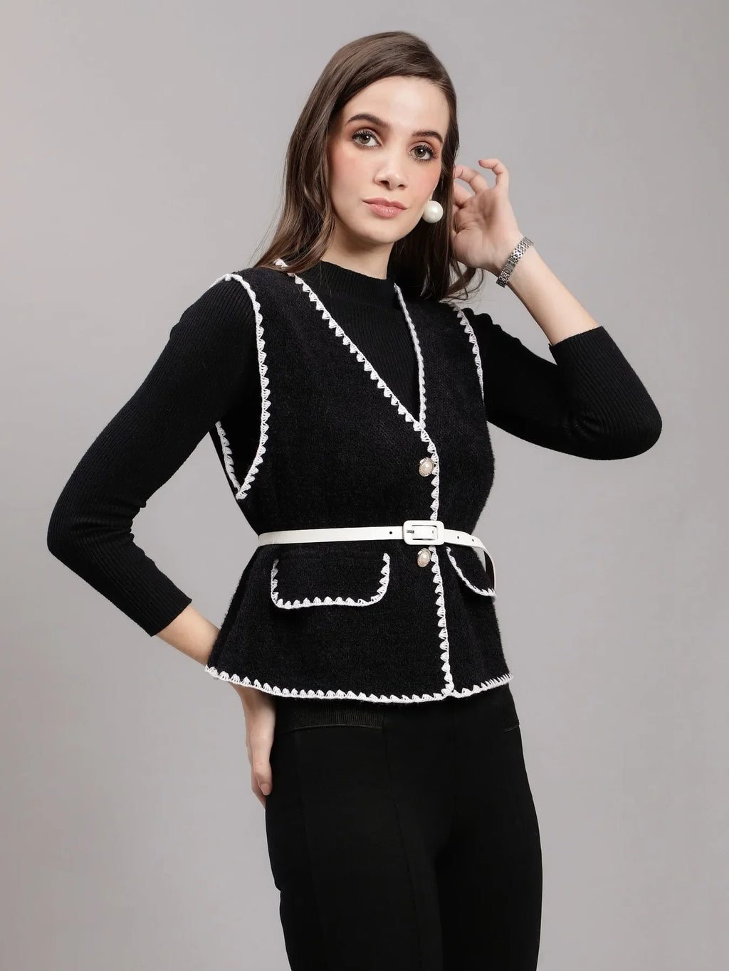 Crocheted Two Piece Set