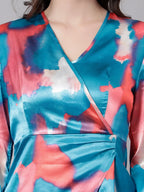 Hot Splash Satin Dress