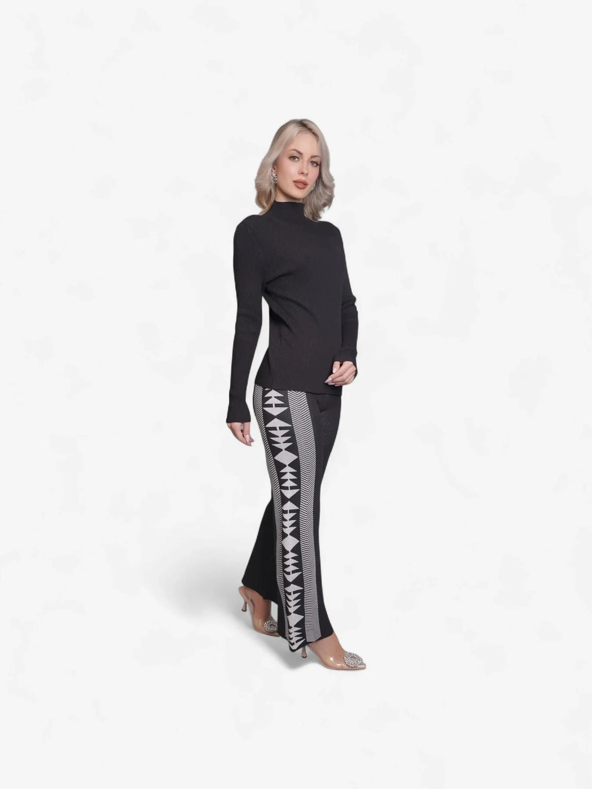 Aztec Printed Three Piece Set