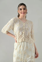 Crochet Charm Two-Piece Set