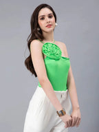 Flower Accent Bodysuit