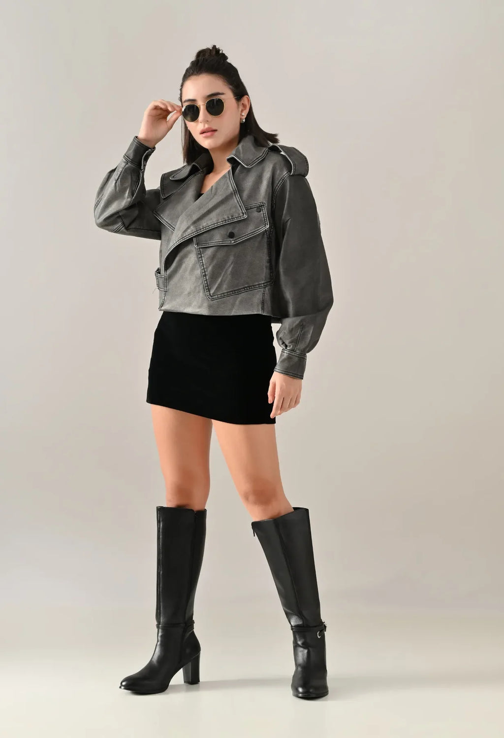 Urban Edge Leather Jacket