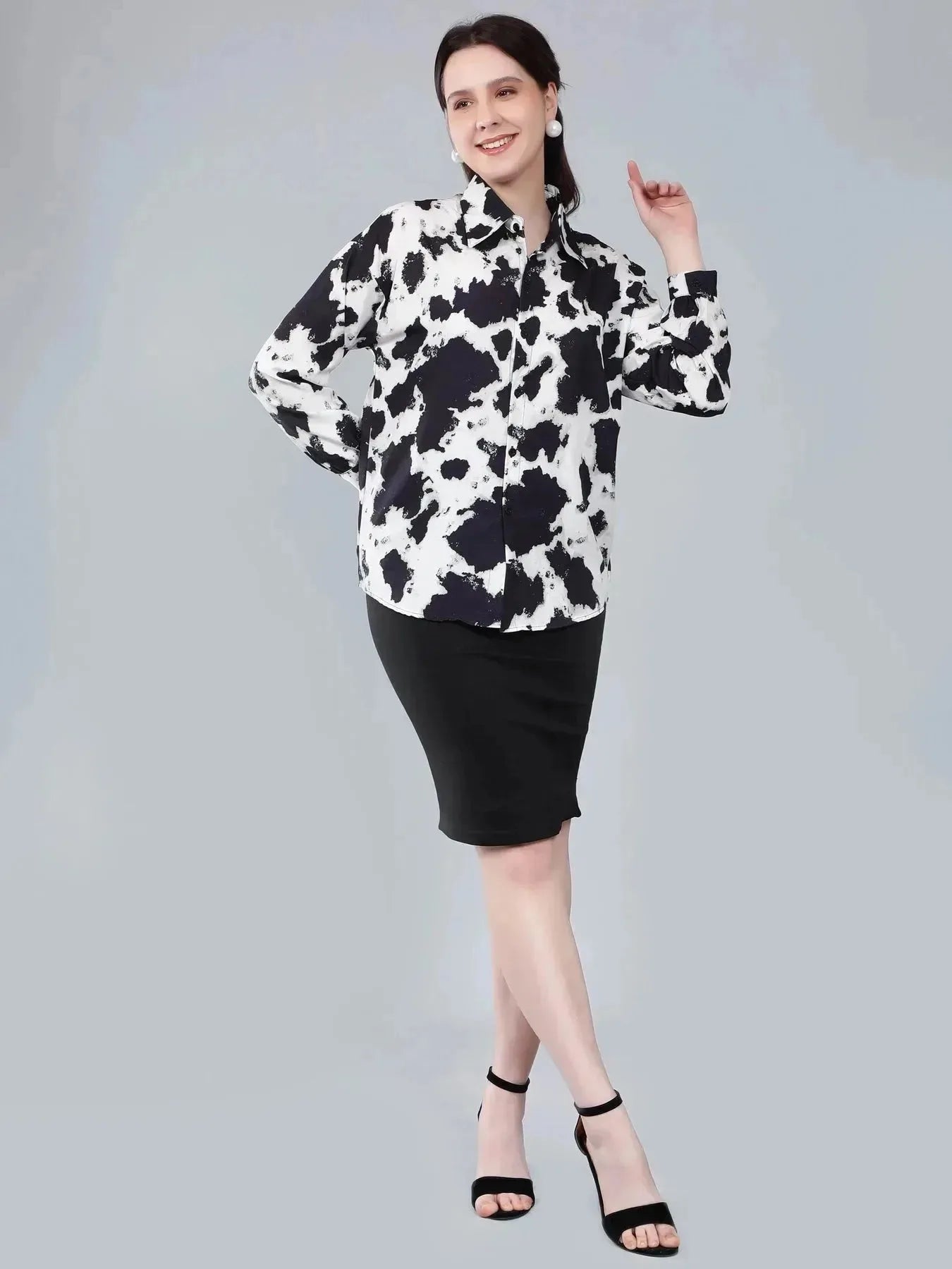 Smudge Print Shirt