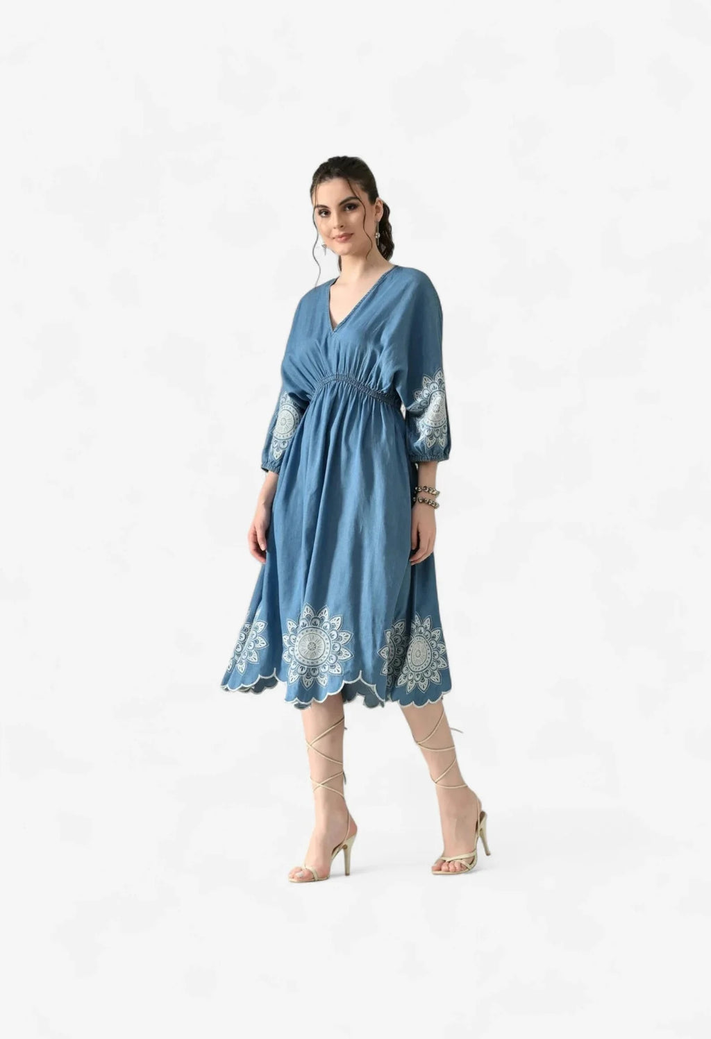 Blue Bloom Dress