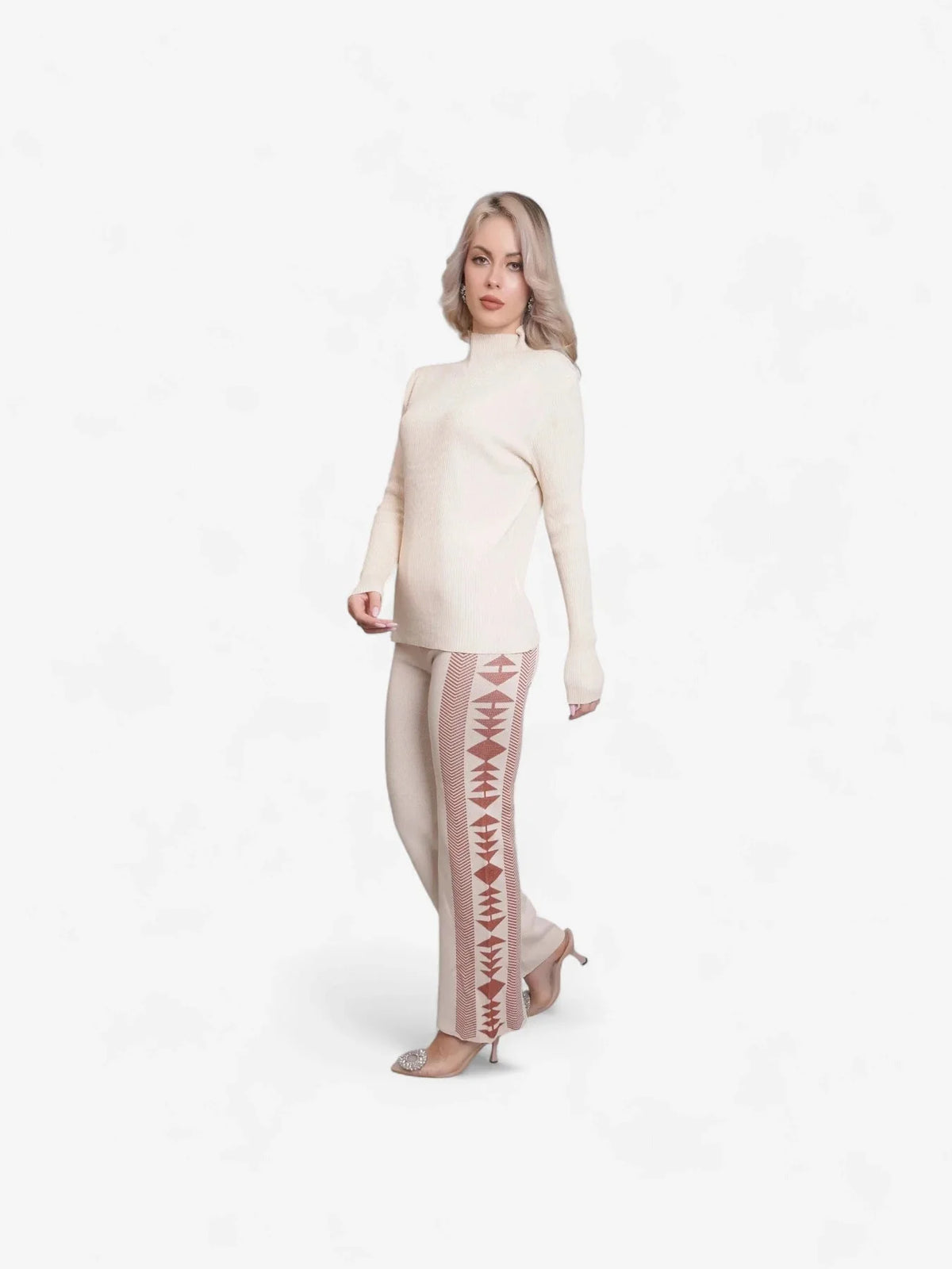 Aztec Printed Three Piece Set
