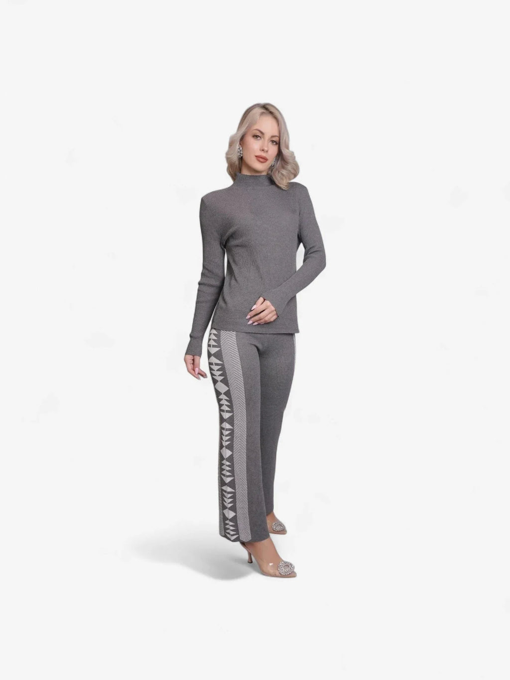 Aztec Printed Three Piece Set
