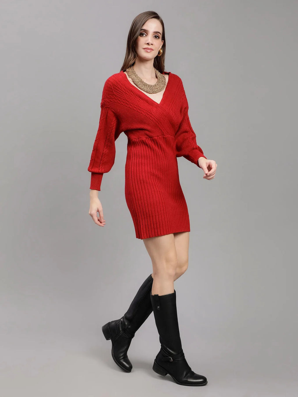 Knitted Sweater Dress
