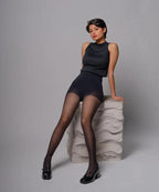 Sheer Black Stockings