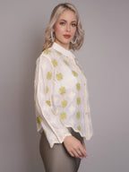 Chain Stitch Embroidered Shirt